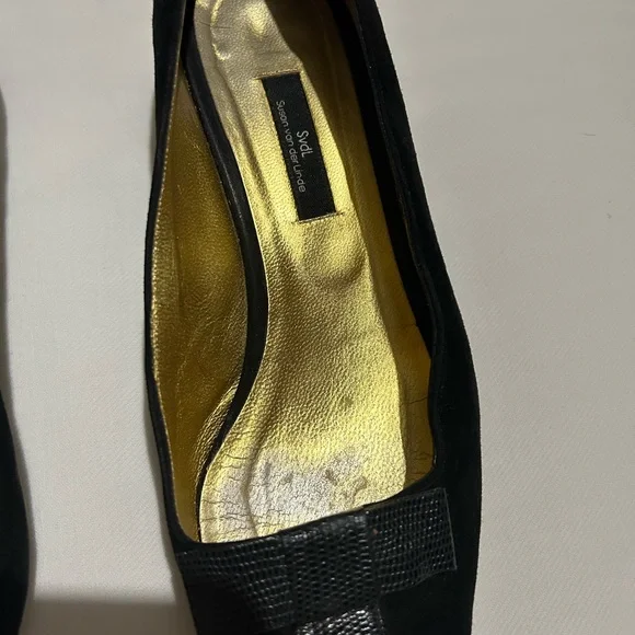 Susan van der Linde square toe flats - Picture 5 of 12